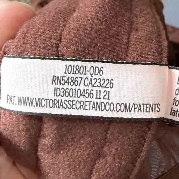 Victoria's Secret Dream Angels Corset Long Sleeve Chocolate Brown M 36A/36B NWT - Picture 8 of 9